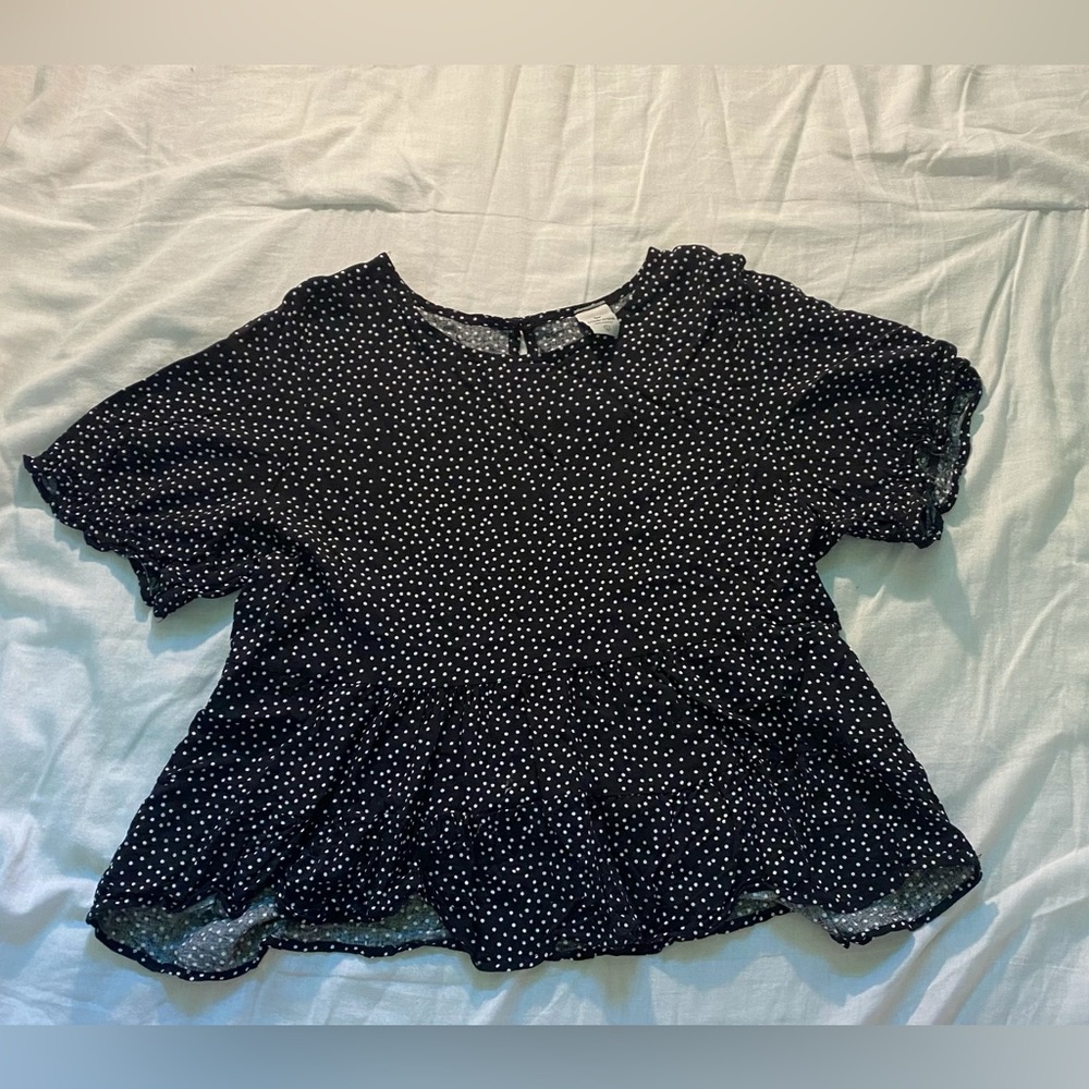 Spotted blouse